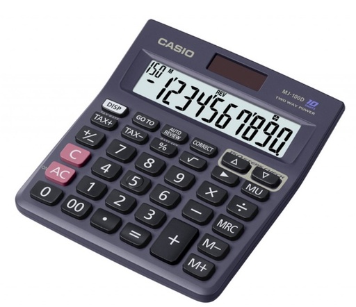 CASIO MJ-100D Calculator , 10-digit