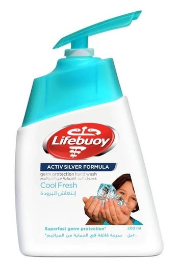 Lifebuoy Anti Bacterial Handwash , Cool Fresh , White ,  200ml