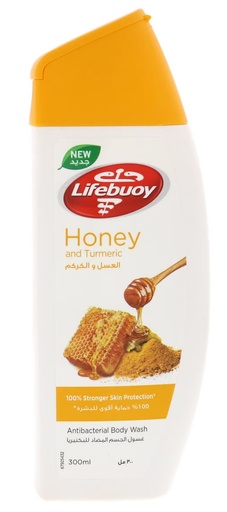 Lifebuoy Antibacterial Body Wash Honey & Turmeric 180ml ( 1+1 promo)