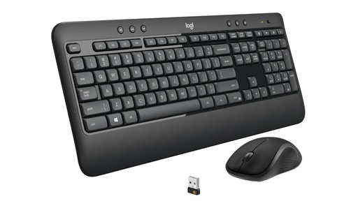 Logitech MK540 Wireless Keyboard & Mouse - English, Black