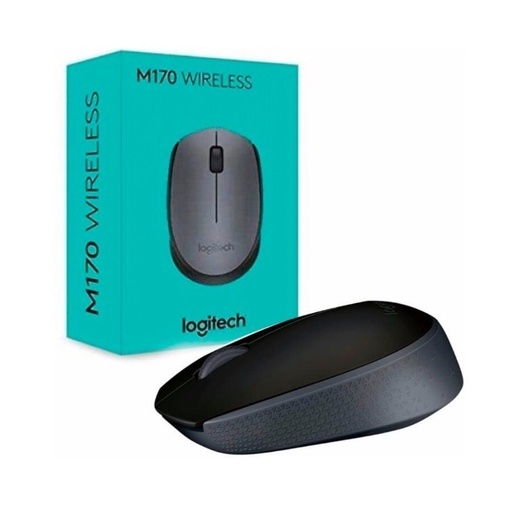 Logitech Wireless Mouse M170 ( Black/ Grey)
