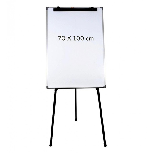 MAXI  MXFCB FLIP CHART Stand  (No wheels) magnetic Whiteboard, 70X100 cms