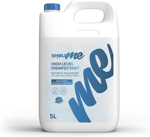 SHIELDme Pure HOCL High Level Disinfectant, 5 Liters
