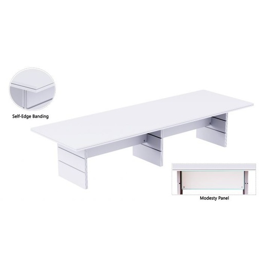 MHM N31E-48 Conference Table White