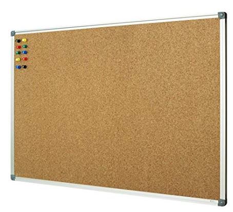 Modest CB 0918 Double Sided Cork Board, 90 x 180cm