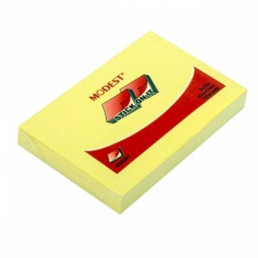 Modest MS656 2 x 3 Sticky Note (Pack of 12), Yellow