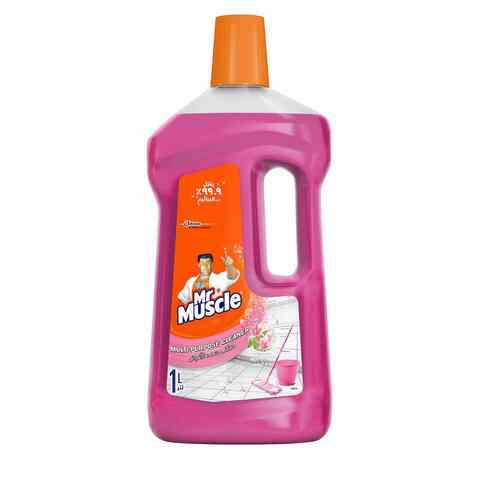 Mr. Muscle Multi Purpose Floor Cleaner Floral Bottle (1L)