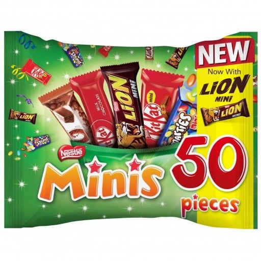Nestle Mini Mix Chocolate Bag  (715g) , 50pieces