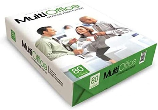 Multi Office Bond Paper Ream - A4, 80gsm, 500 sheets/ream,5 Ream / Box