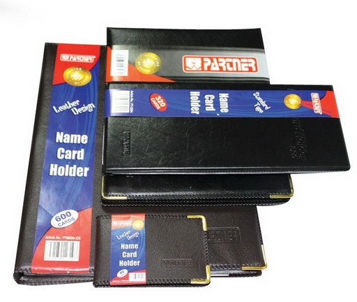PARTNER Name Card Holder , 320 Cards Capacity , Black