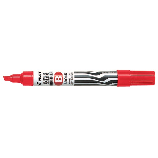 PILOT Super Color Marker , Red ( Pack of 12)