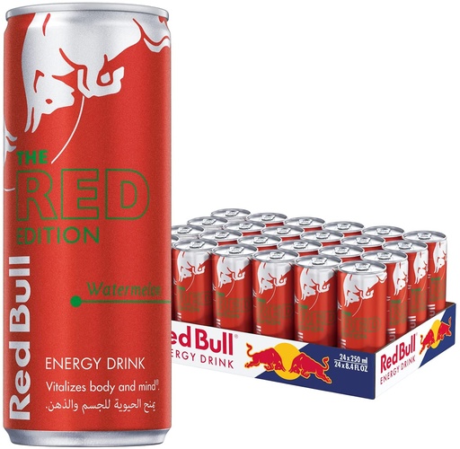 [14465] Red Bull Red Edition Energy Drink, 24 Cans x 250ml