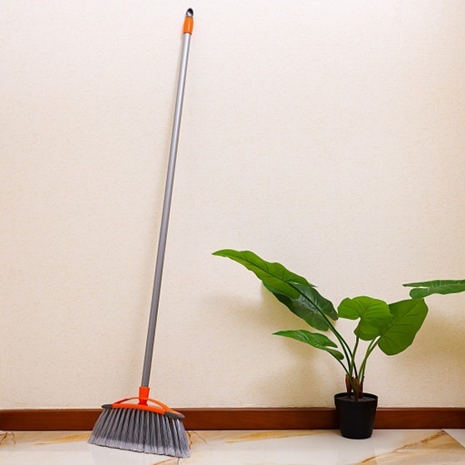 Royalford Long Floor Broom with Strong Iron Handle