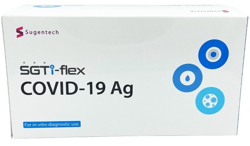 SGTi-flex COVID-19 Ag by Sugentech ( Box of  25) MOH Approved