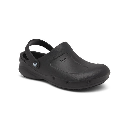 SUECOS Thor+ Slip-Resistant Clogs (Kitchen shoes) ,Black