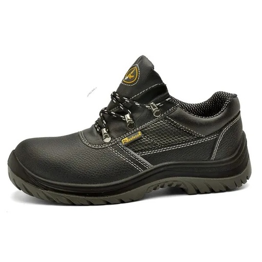 Safetoe L-2222 Best Run S3 SRC PU/ PU Low Ankle Safety Shoes ,  Size 37 ( UK size 3) , Black
