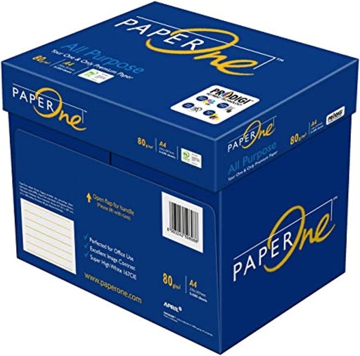 PaperOne All-Purpose Paper , A4 , 80 gsm ,5 reams/box