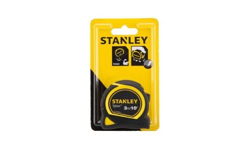Stanley Tylon Measuring Tape, 3m/10'