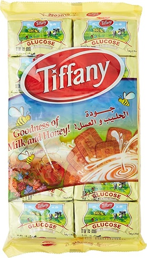 Tiffany Glucose Biscuit , 40g (Pack of 24)