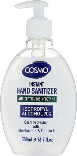 Cosmo Instant Hand Sanitizer Gel 500ml