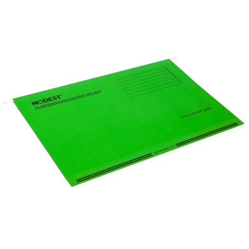 Modest MS 927 Suspension Folder - F/S, Green (Pack of 50)