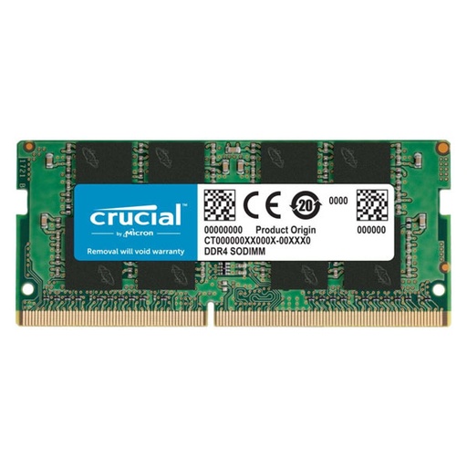 Crucial RAM 8GB DDR4-3200 SODIMM Laptop Memory