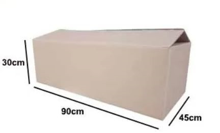 Generic Brown Carton /Packaging Box , 5ply , 90(L) x 45(W) x 30(H)cm