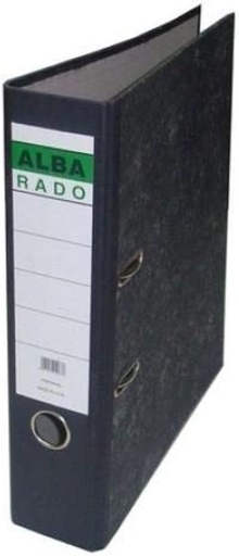 Alba Rado FX-6111 Box File - F/S, 8cm Spine, Black