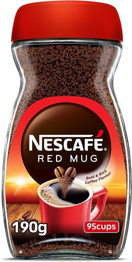 Nescafe Red Mug Instant Coffee - 190 Grams