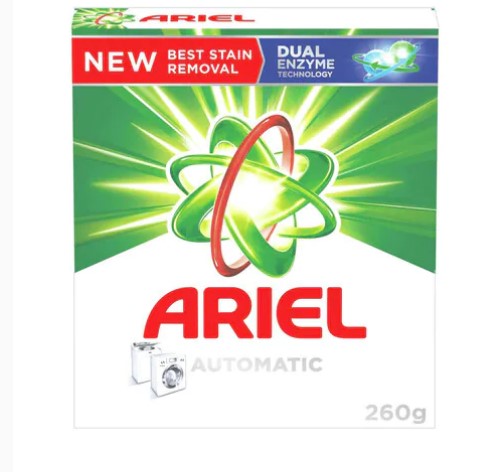 Ariel Automatic Laundry Detergent Powder With Original Scent 260g