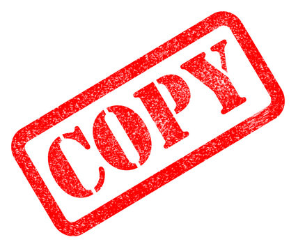 "COPY" Self-Inking Stamp P-32D ,size 48x28mm