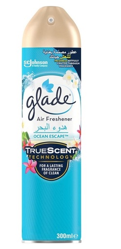 Glade Air Freshener Spray ,TrueScent Technology, Ocean Escape ,300ml