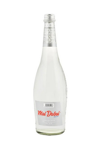 Mai Dubai Sparkling Water Glass Bottle 750ml( Pack of 2) x 3