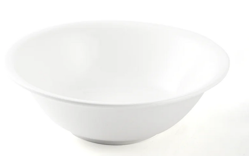 ALMKAN 08-360 Porceletta Ivory Porcelain Rimmed Salad Deep Bowl 17.5cm (6inch) diamter ( 3pcs)