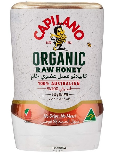 CAPILANO Organic Honey, 340 grams