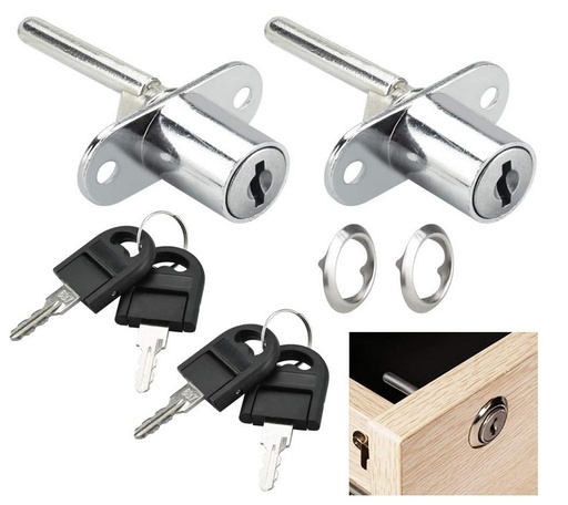 Generic Drawer lock with Key (Pack of 10)
