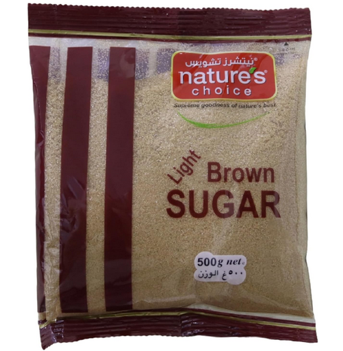 Nature's Choice Light Brown Sugar 500grams