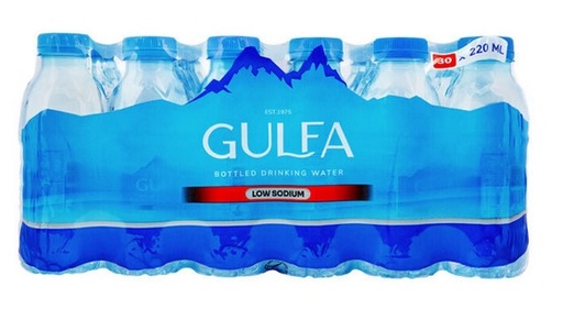 [10279] GULFA Drinking Water Bottle , 220ml (Pack of 30) -in shrink wrap