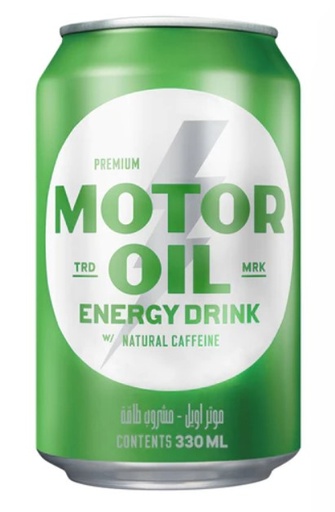 [10959] Motor Oil Premium Energy drink with Natural Caffeine 330ml - Case of 6