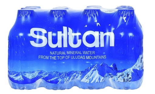 [10897] Sultan Natural Mineral Water 330ml (Pack of 12) - in shrink wrap