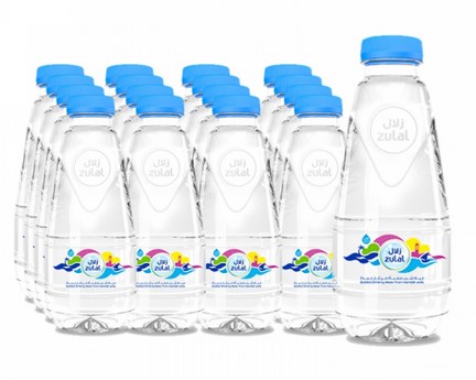 [10788] Zulal Drinking Water Bottle 330ml (Pack of 12) - in shrink wrap