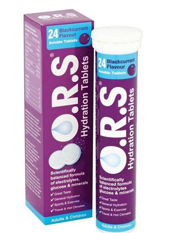 [10530] ORS Blackcurrant Soluble Tablets (Pack of 24)