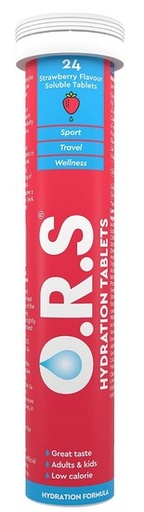 [10531] ORS Strawberry Soluble Tablets (Pack of 24)