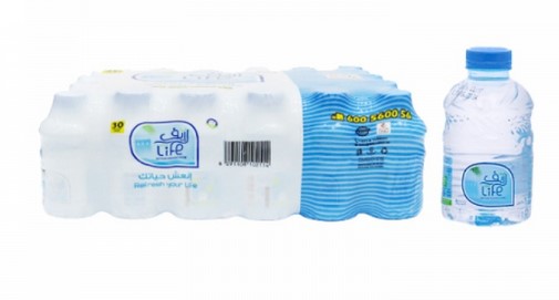[10963] Life Drinking Water Bottle 250ml- Pack of 30
