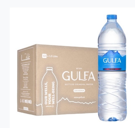 [10274] GULFA Drinking Water Bottle , 1.5L - Case of 12