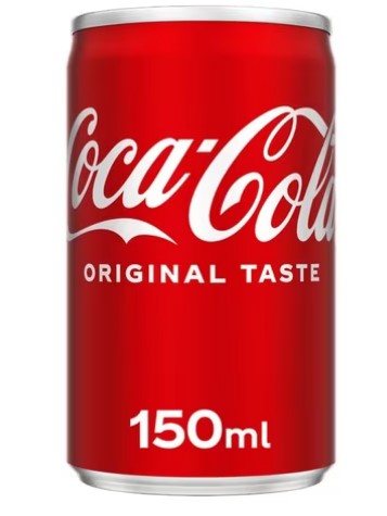 Coca-Cola Coke Regular Soft Drink, Mini Can - 150ml - per piece
