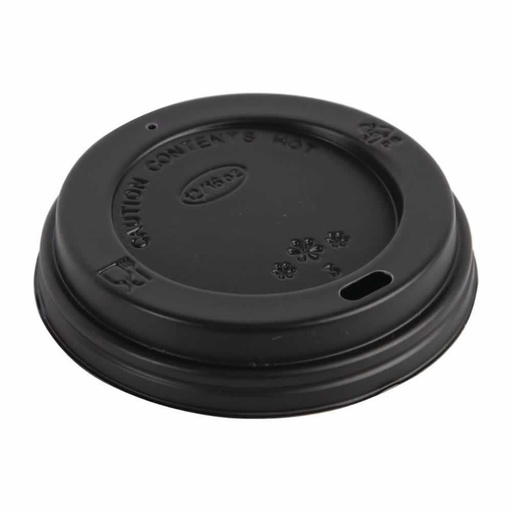 ADY 8Oz Ripple Cup Lid, Black (Pack of 1000)