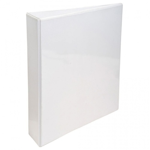 ALPHA 4-Ring Presentation Binder, 4inches (Pack of 10) ,White