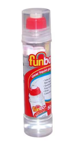 Funbo Clear Liquid Glue 50ml