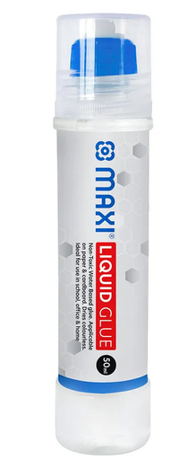 Maxi Liquid Glue Pen - Clear - 50 ml (Pack of 12)